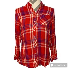 Talbots long sleeve button up shirt small petite